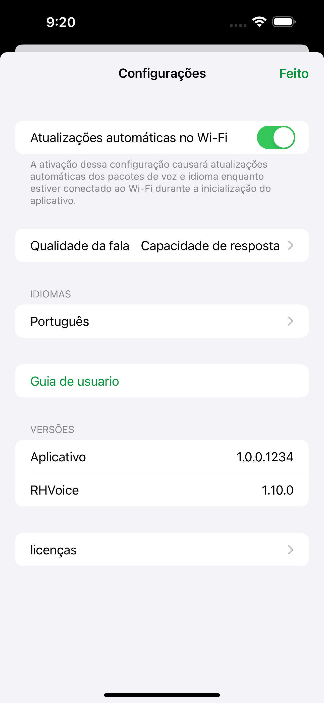 RHVoice Brasil App 